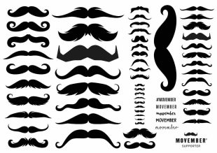 Movember tatoveringer fra Like ink. Movember tatoveringer.